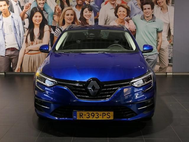 Occasion Renault Mégane GrandTour Techno 142 PK (104 kW) 2022 Blauw metallic Stationwagen