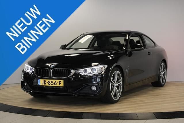 Zwart Gebruikt 2015 BMW 428 Executive Coupé | € 18.950 (Eerlijke prijs) - Afbeelding 1/4