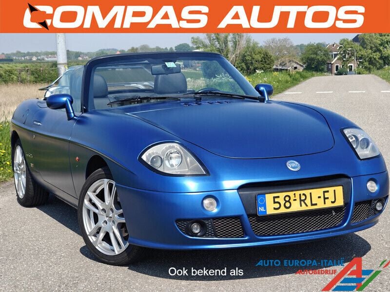 Blauw Gebruikt 2005 Fiat Barchetta Emotion Cabriolet | € 6.950 (Eerlijke prijs) - Afbeelding 1/4