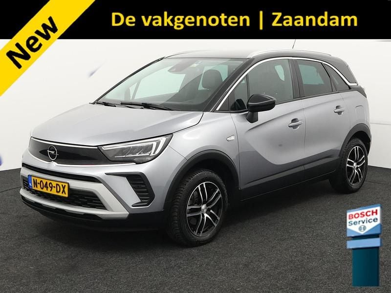 Grijs Gebruikt 2021 Opel Crossland X Elegance SUV | € 18.400 (Eerlijke prijs) - Afbeelding 1/4