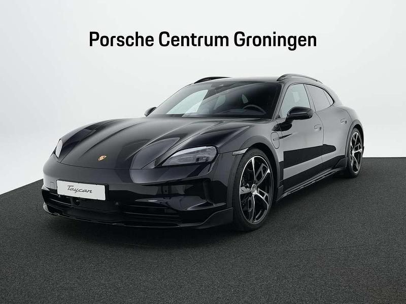 Zwart Nieuw 2024 Porsche Taycan Cross Turismo Sedan | € 157.900 (Iets duurder) - Afbeelding 1/4