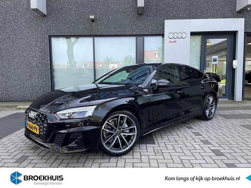 Zwart Gebruikt 2022 Audi A5 Coupé | € 39.995 (Eerlijke prijs) - Afbeelding 1/4