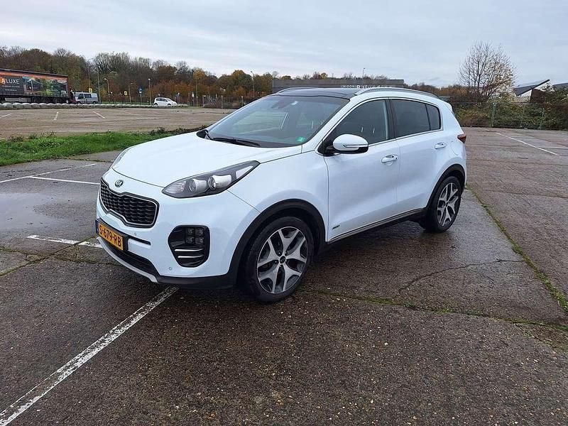 Wit Gebruikt 2018 Kia Sportage GT-Line SUV | € 19.450 (Super prijs) - Afbeelding 1/4