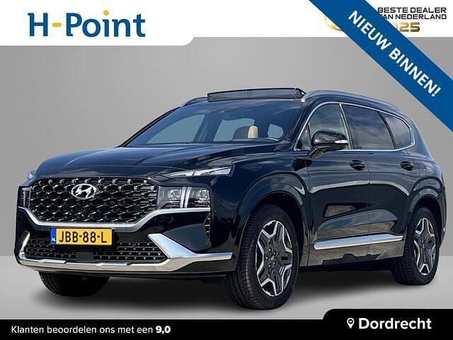 Abyss black metallic (a2b) Gebruikt 2024 Hyundai Santa Fe Premium SUV | € 48.890 (Eerlijke prijs) - Afbeelding 1/4