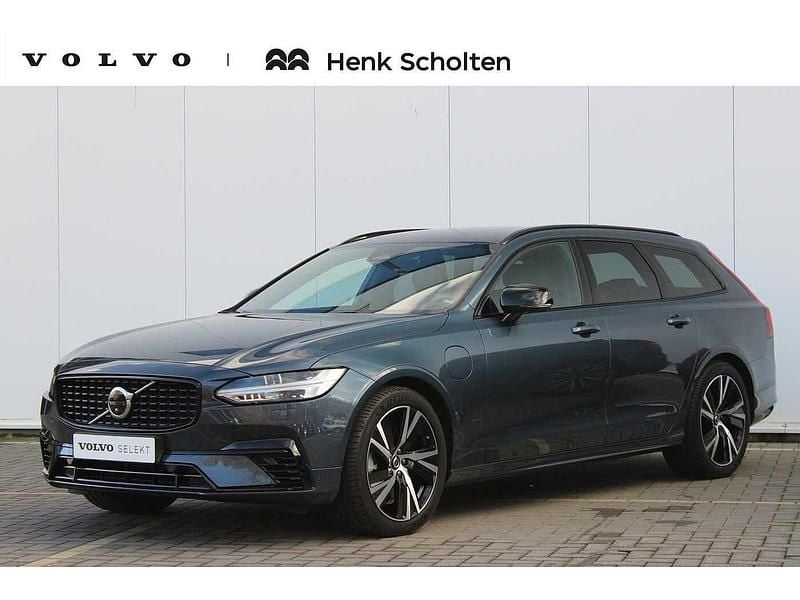Blauw Gebruikt 2020 Volvo V90 Plus Stationwagen | € 47.950 - Afbeelding 1/4