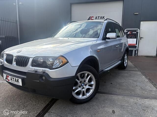 Grijs Gebruikt 2004 BMW X3 SUV | € 6.950 (Eerlijke prijs) - Afbeelding 1/4