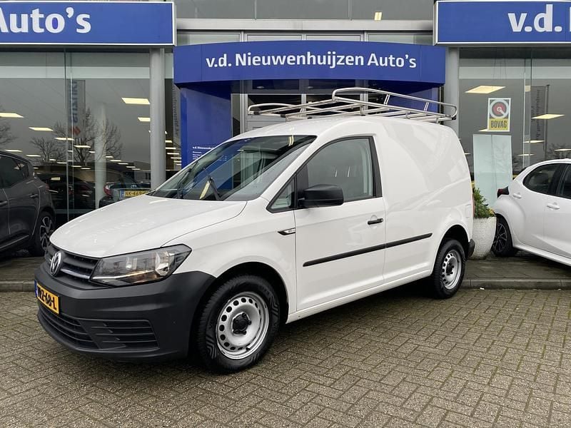 Wit Occasion 2022 VW Caddy Comfortline MPV | € 17.524 (Super prijs) - Afbeelding 1/4