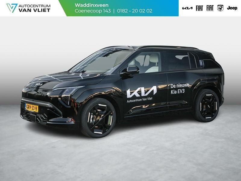 Zwart Gebruikt 2024 Kia EV3 4 SUV | € 44.185 (Eerlijke prijs) - Afbeelding 1/4