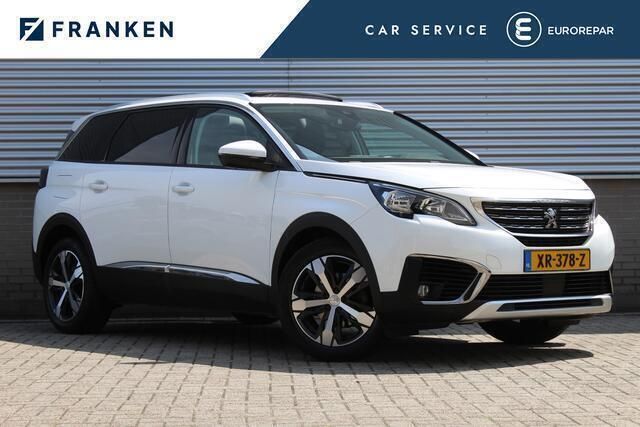 Wit Gebruikt 2019 Peugeot 5008 Allure MPV | € 17.800 (Goede deal) - Afbeelding 1/4