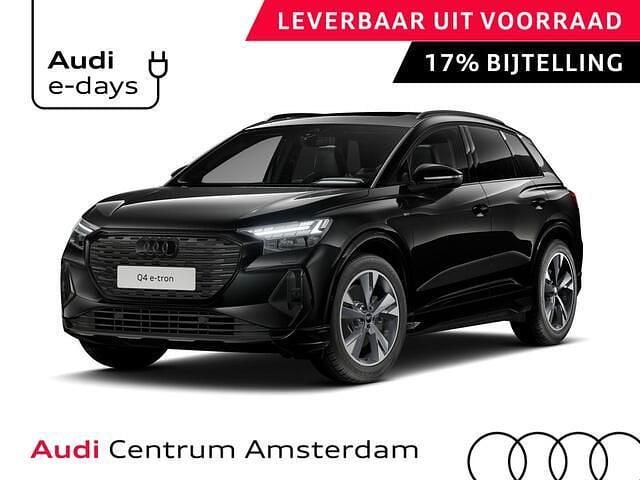 Zwart Nieuw 2026 Audi Q4 e-tron Advanced Plus SUV | € 60.410 (Eerlijke prijs) - Afbeelding 1/4