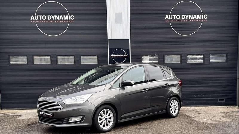 Grijs Gebruikt 2015 Ford C-MAX Titanium MPV | € 7.950 (Goede deal) - Afbeelding 1/4