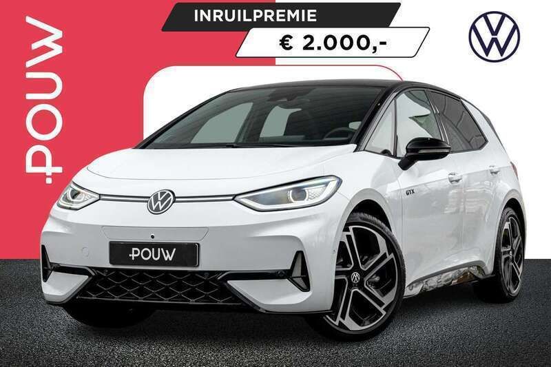 Zwart Nieuw 2024 VW ID.3 GTX Hatchback | € 55.750 - Afbeelding 1/4