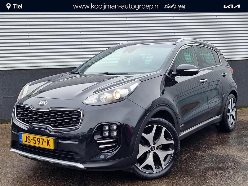 Zwart Gebruikt 2016 Kia Sportage First Edition SUV | € 18.900 (Eerlijke prijs) - Afbeelding 1/4