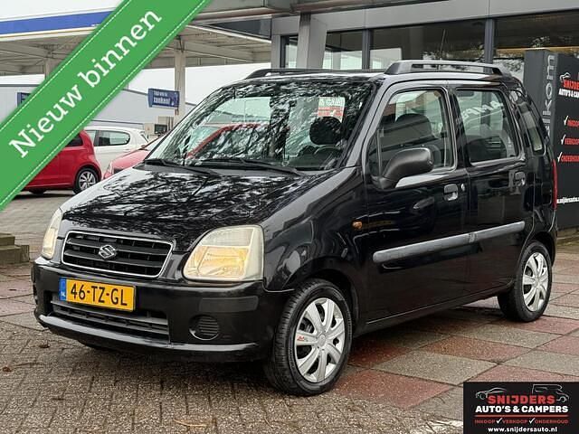 Zwart Occasion 2007 Suzuki Wagon R MPV | € 1.450 (Eerlijke prijs) - Afbeelding 1/4