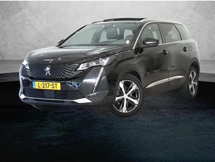 Zwart Gebruikt 2021 Peugeot 5008 GTi SUV | € 27.920 (Iets duurder) - Afbeelding 1/4