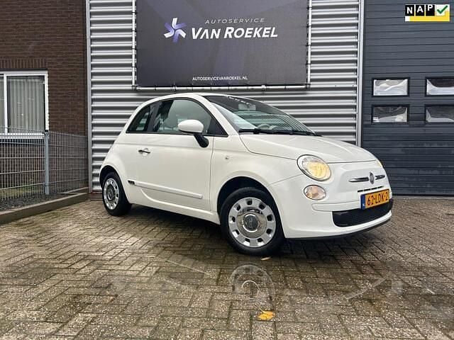 Wit Gebruikt 2010 Fiat 500 Pop Hatchback | € 5.249 (Eerlijke prijs) - Afbeelding 1/4