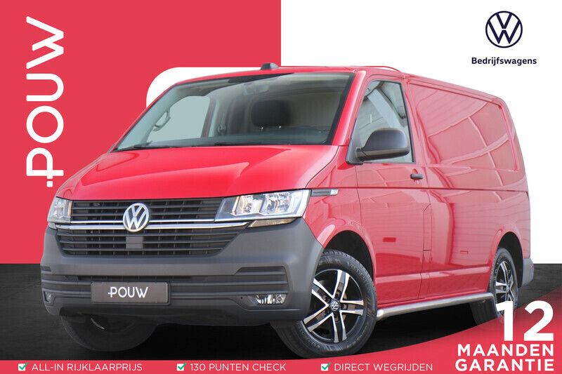 Rood Gebruikt 2022 VW T6.1 Van | € 23.450 - Afbeelding 1/4