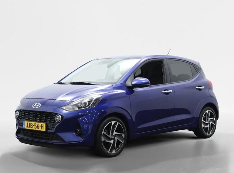 Occasion Hyundai i10 Premium 2021 Blauw (metallic) Hatchback