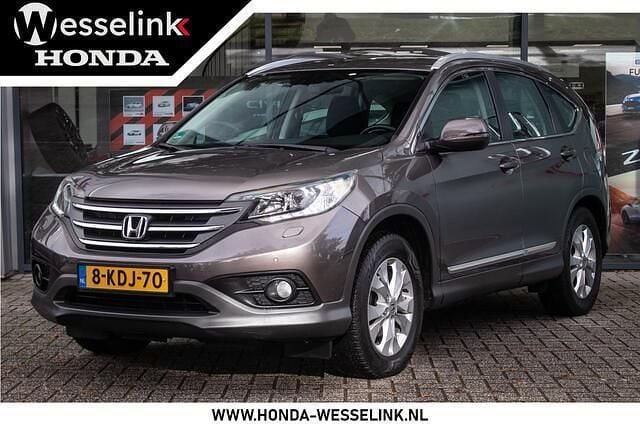 Bruin Gebruikt 2013 Honda CR-V Elegance SUV | € 13.900 (Eerlijke prijs) - Afbeelding 1/4