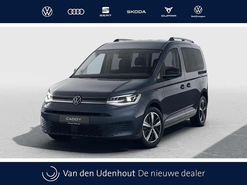 Blauw Nieuw 2025 VW Caddy Maxi Style MPV | € 45.955 (Duur) - Afbeelding 1/4