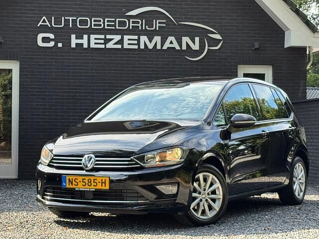 Zwart Gebruikt 2016 VW Golf Sportsvan LOUNGE MPV | € 13.945 (Eerlijke prijs) - Afbeelding 1/4