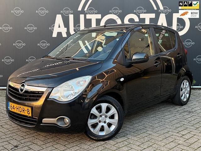 Zwart Gebruikt 2008 Opel Agila Enjoy Hatchback | € 1.995 (Goede deal) - Afbeelding 1/4