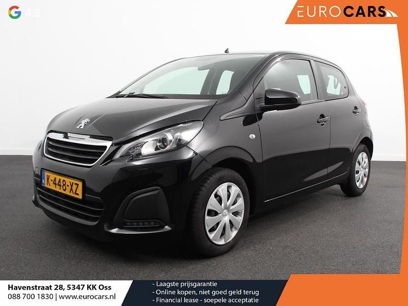 Zwart Gebruikt 2021 Peugeot 108 Active Hatchback | € 8.250 (Eerlijke prijs) - Afbeelding 1/4