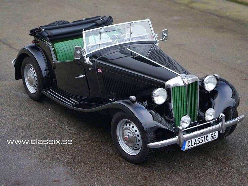 Zwart Gebruikt 1953 MG TD Cabriolet | € 24.000 - Afbeelding 1/4