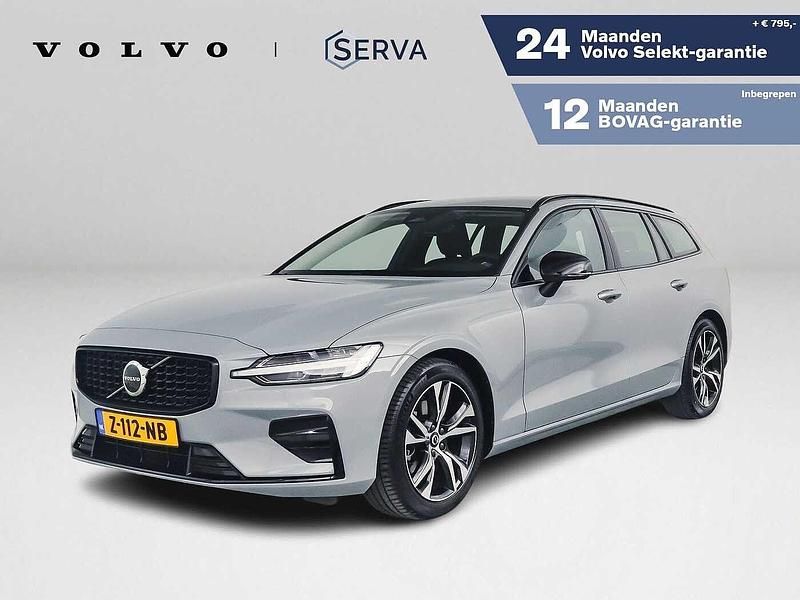 Grijs Gebruikt 2022 Volvo V60 Plus Stationwagen | € 41.995 (Eerlijke prijs) - Afbeelding 1/4