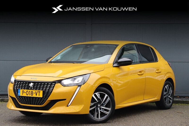Geel Gebruikt 2022 Peugeot 208 Allure Hatchback | € 16.795 (Eerlijke prijs) - Afbeelding 1/4