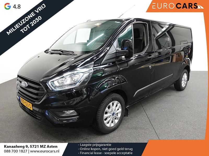 Zwart Gebruikt 2024 Ford Transit Custom Trend Van | € 29.400 (Eerlijke prijs) - Afbeelding 1/4