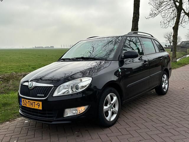 Occasion Skoda Fabia GreenLine 75 PK (55 kW) 2012 Zwart Stationwagen