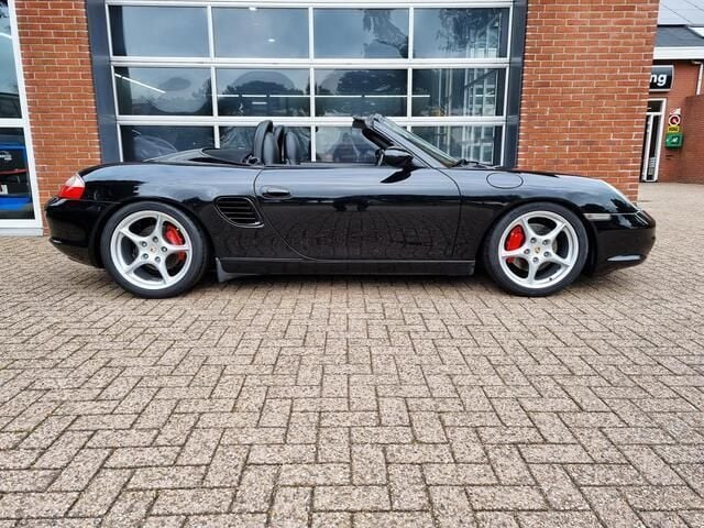 Occasion Porsche Boxster S 260 PK (191 kW) 2002 Zwart Cabriolet