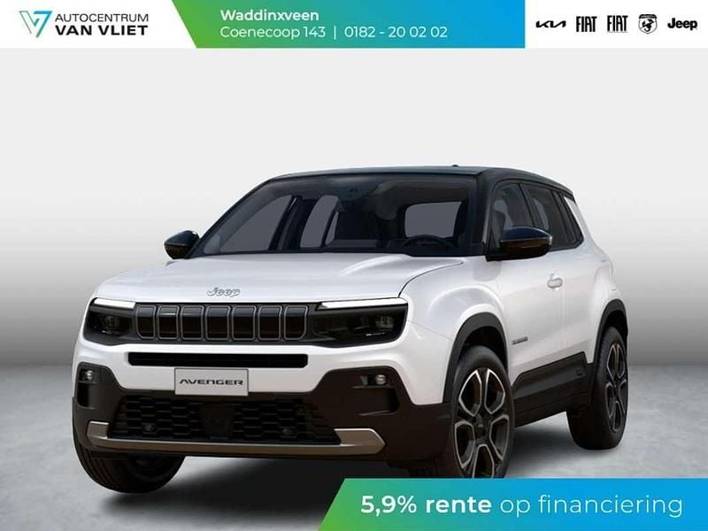 Wit Nieuw 2025 Jeep Avenger EV Summit SUV | € 44.295 (Eerlijke prijs) - Afbeelding 1/4