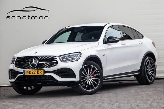 Wit Gebruikt 2021 Mercedes GLC300 Premium Coupé | € 44.500 (Super prijs) - Afbeelding 1/4
