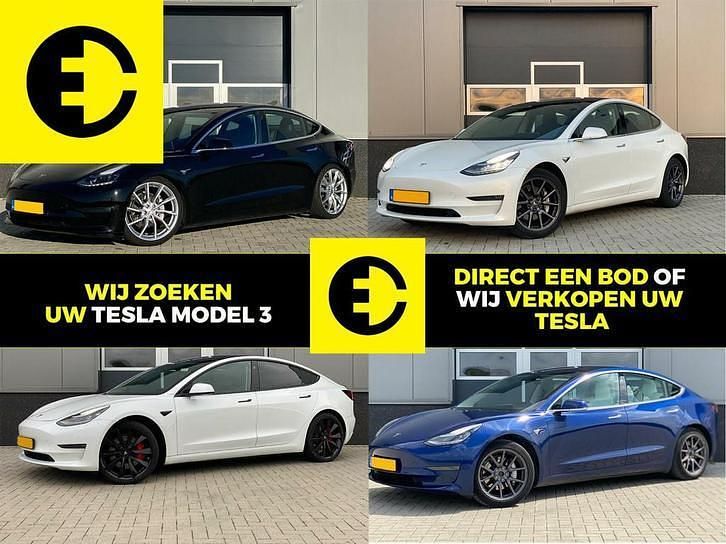 Occasion Tesla Model 3 338 kW (460 PK) 2019 Blauw Sedan