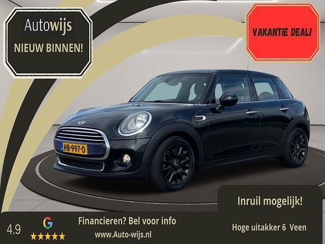 Zwart Gebruikt 2015 Mini Cooper Business Hatchback | € 11.895 (Super prijs) - Afbeelding 1/4