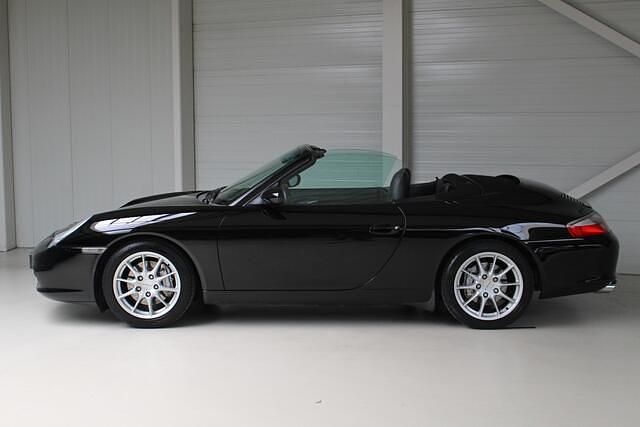 Occasion Porsche 911 Carrera 4 Cabriolet 320 PK (235 kW) 2003 Zwart Cabriolet