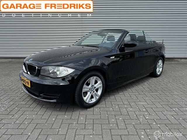 Zwart Gebruikt 2008 BMW 120 Cabriolet Executive Cabriolet | € 5.435 (Goede deal) - Afbeelding 1/4