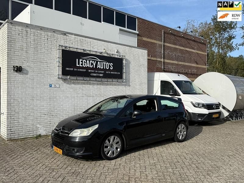 Zwart Gebruikt 2005 Citroën C4 VTR Sport Hatchback | € 1.049 (Eerlijke prijs) - Afbeelding 1/4