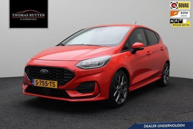Rood Gebruikt 2023 Ford Fiesta ST-Line X Hatchback | € 14.450 (Goede deal) - Afbeelding 1/4
