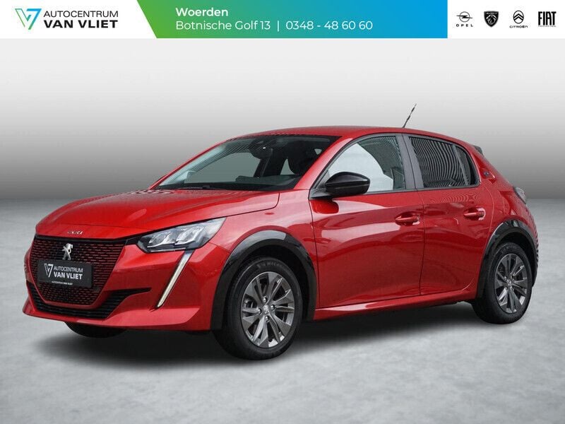 Rouge elixir Gebruikt 2023 Peugeot e-208 Active Hatchback | € 18.990 (Super prijs) - Afbeelding 1/4