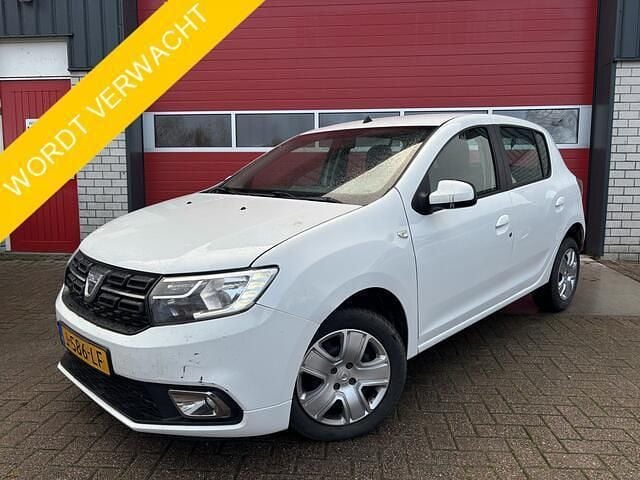 Wit Gebruikt 2020 Dacia Sandero Comfort Hatchback | € 8.888 (Super prijs) - Afbeelding 1/4