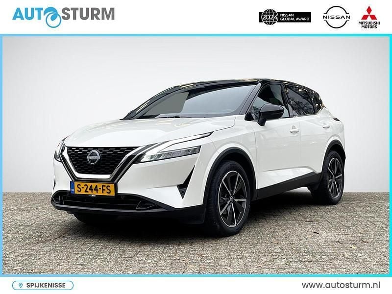 Wit Gebruikt 2023 Nissan Qashqai Tekna SUV | € 32.479 (Eerlijke prijs) - Afbeelding 1/4