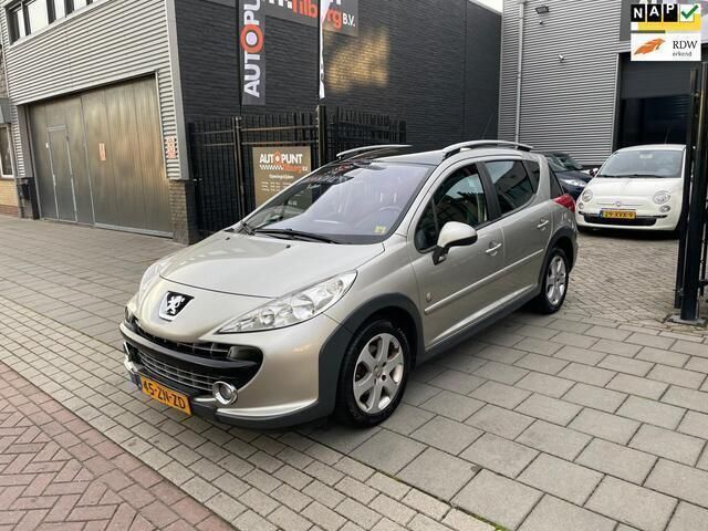 Grijs, metallic lak Gebruikt 2008 Peugeot 207 Outdoor Outdoor Stationwagen | € 2.499 (Eerlijke prijs) - Afbeelding 1/4