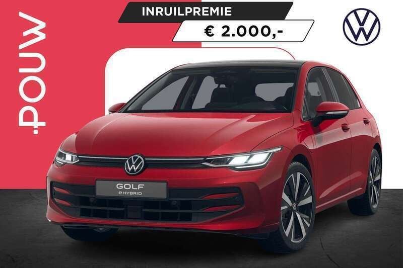 Rood Nieuw 2025 VW Golf VIII Edition Hatchback | € 43.450 (Eerlijke prijs) - Afbeelding 1/4