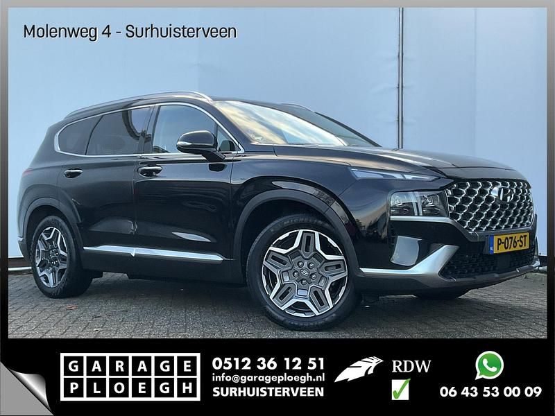 Zwart Occasion 2022 Hyundai Santa Fe Premium SUV | € 32.795 (Eerlijke prijs) - Afbeelding 1/4