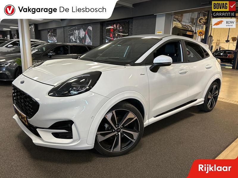 Wit Gebruikt 2023 Ford Puma ST-Line X SUV | € 24.950 (Eerlijke prijs) - Afbeelding 1/4
