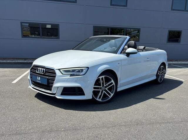 Wit Gebruikt 2020 Audi A3 Cabriolet S-Line Cabriolet | € 29.950 (Duur) - Afbeelding 1/4