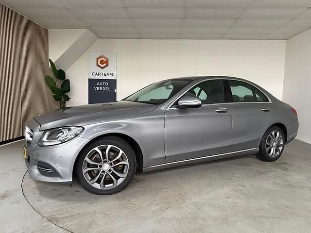 Occasion Mercedes C180 Prestige 157 PK (115 kW) 2015 Grijs (metallic) Sedan
